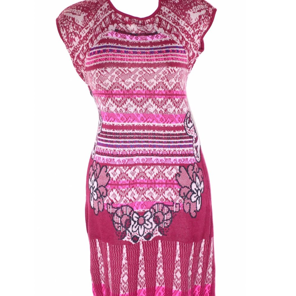 Anthropologie Knitted & Knotted Sweater Dress
